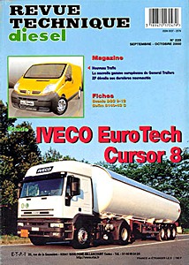 Boek: [RTD 225] Iveco EuroTech - moteurs Cursor 8 (1998->)