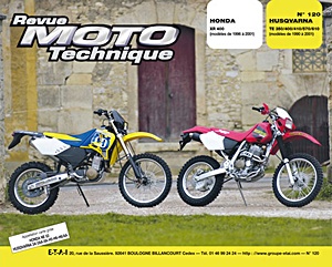 Boek: Honda XR 400R (1996-2001) / Husqvarna Enduro TE 350, TE 400, TE 410, TE 570, TE 610 (1990-2001) - Revue Moto Technique (RMT 120)