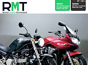 Boek: [RMT 121.1] Ducati M 600-750-900 & Suzuki GSF600/600S