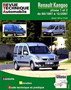 Boek: [RTA 101.1] Renault Kangoo Diesel (9/97-12/07)