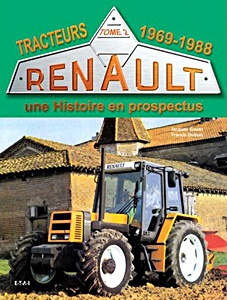 Książka: Tracteurs Renault en prospectus (2): 1969-1988