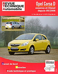 Buch: [RTA B725.5] Opel Corsa D -1.2 ess/1.3 CDTi (9/06>)