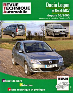 Livre : [RTA B727.5] Dacia Logan et MCV (06/2005-01/2013)
