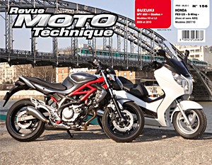 Livre : Suzuki SFV 650 Gladius (2009-2010) / Honda 125 S-Wing (2007-2010) - Revue Moto Technique (RMT 156.1)
