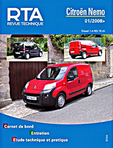 Książka: [RTA B754.5] Citroen Nemo - Diesel 1.4 HDi (1/2008->)