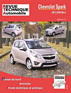 Książka: Chevrolet Spark - essence 1.2 (depuis 01/2010) - Revue Technique Automobile (RTA HS08)
