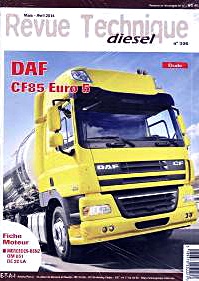 Boek: [RTD 306] DAF CF 85 - moteurs Euro 5