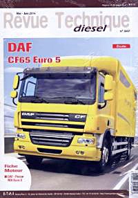 Boek: [RTD 307] DAF CF 65 - moteurs Euro 5