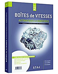 Book: Boites de vitesses automatiques et robotisees (Tome 2