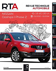 Book: [RTA 805] Nissan Qashqai I Ph 2 - 1.6 dCi (3/10-1/14)