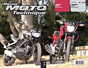 Książka: Honda CB 125 F (2015-2016) / Yamaha MT-125 (2015-2016) - Revue Moto Technique (RMT 183)