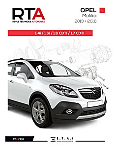 Boek: Opel Mokka - Phase 1 - 1.4i et 1.6i essence / 1.6 CDTI et 1.7 CDTI Diesel (2012 - 2016) - Revue Technique Automobile (RTA 859)