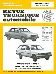 [RTA 381] Peugeot 305 - 1290 et 1472 cm³ (77-88)