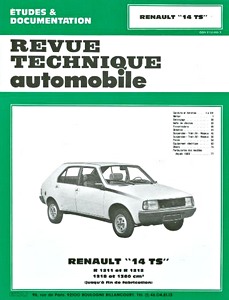 Livre: [RTA 394.2] Renault 14 TS (76-83)