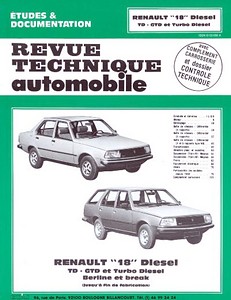Livre: [RTA 415] Renault 18 Diesel (80-86)