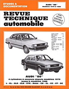 Boek: Audi 80 - 4 cylindres essence (1979-1986) - Revue Technique Automobile (RTA 417)