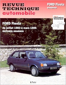 Buch: [RTA 449.4] Ford Fiesta - essence (7/1983-3/1989)