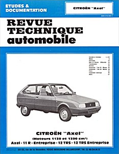 Livre : [RTA 459] Citroen Axel- 1130 et 1300 cm³ (1984-1989)