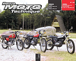 Livre : Yamaha DT 125 F (1975-1976), DT175 (1974-1976) / Honda CB 125S3 (1976-1977), CB 125N (1978), XL 125, TL 125 (1976-1977) - Revue Moto Technique (RMT 22.1)