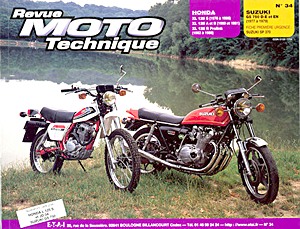 Livre : Honda XL 125 S (1978-1988), XL 125 A et B (1980-1981) et XLR 125 R Prolink (1982-1989) / Suzuki GS 750 D-E et EN (1977-1979) - Revue Moto Technique (RMT 34.1)