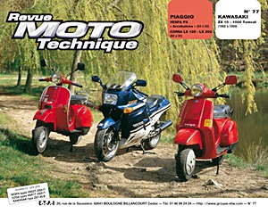 Boek: [RMT 77] Piaggo 125E/200E & Kawasaki ZX10-1000