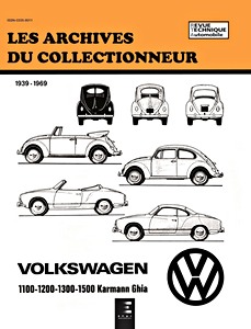 Buch: [ADC 020] VW Coccinelle - Karmann Ghia (1939-1969)