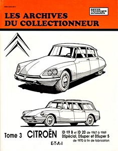 Livre : [ADC 032] Citroen D Special/Super/Super 5 (>70)