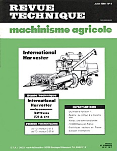 Livre : International Harvester 531 et 541