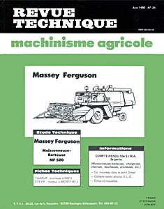 Livre : Massey-Ferguson MF 520 (1970-1979)