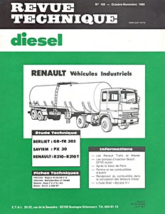 Boek: [RTD 105] Renault R 310 / Berliet GR-TR 305 / Saviem  30