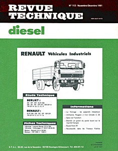 Boek: [RTD 112] Berliet / Renault serie G - types 230 et 231