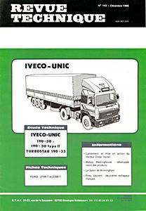 Boek: [RTD 142] Iveco-Unic 190-30, 190-30 II et TurboStar 190-33