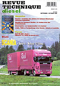 Livre : [RTD 213] Scania Serie 4 - moteur 12 litres