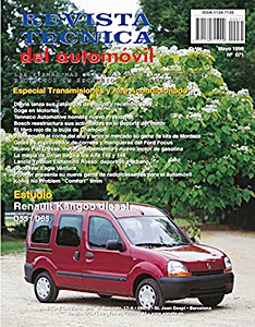 Livre: [071] Renault Kangoo I - 1.9 D - D55 y D65 (1997->)