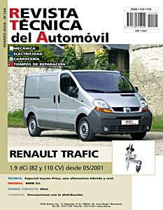 Livre: [124] Renault Trafic II - diesel 1.9 dCi (05/2001->)