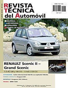 Livre: Renault Scenic II y Grand Scenic - diesel 1.5 DCi y 1.9 dCi (desde 2003) - Revista Técnica del Automovil (RTA 141)
