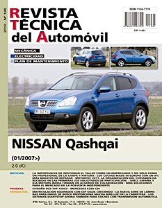 Livre: Nissan Qashqai I - Fase 1 - diesel 2.0 dCi (desde 01/2007) - Revista Técnica del Automovil (RTA 196)