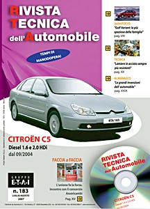 Citroen C5 - Diesel 1.6 HDi e 2.0 HDi (dal 09/2004) | Rivista Tecnica dell'Automobile (RTA 183)