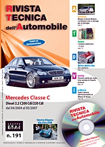 Mercedes-Benz Classe C II (W203) - Diesel 2.2 - C200 CDI e C220 CDI (04/2004-05/2007) | Rivista Tecnica dell'Automobile (RTA 191)