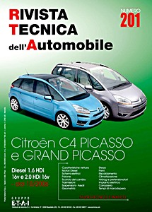 Citroen C4 Picasso e Grand Picasso - Diesel 1.6 HDi 16V e 2.0 HDi 16V (dal 10/2006) | Rivista Tecnica dell'Automobile (RTA 201)