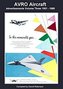 Book: AVRO Aircraft Advertisements (Vol. Three, 1951 - 1980)