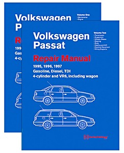 Book: Volkswagen Passat - gasoline, Diesel, TDI (B4, 1995-1997) (USA) - Official Factory Repair Manual 