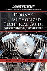 Livre: Donny's Unauthorized Techn. Guide to H-D (Vol. III)