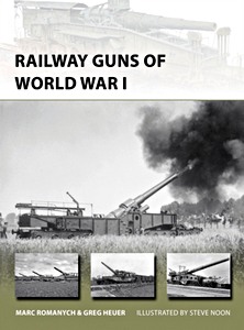 Książka: Railway Guns of World War I (Osprey)