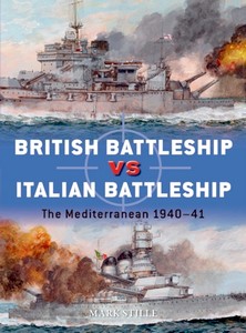 Livre : British Battleship vs Italian Battleship : The Mediterranean 1940-41 (Osprey)