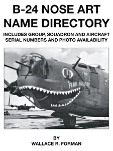 Boek: B-24 Nose Art Name Directory