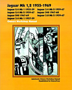 Buch: Jaguar Mk 1, 2 (1955-1969) - Owners Workshop Manual