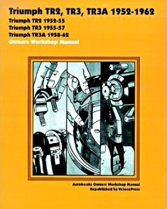 Buch: Triumph TR2, TR3, TR3A (1952-1962) - Owners Workshop Manual