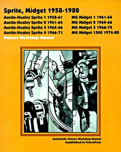 Livre: Austin-Healey Sprite / MG Midget (1958-1980) - Owners Workshop Manual