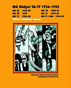 Book: MG Midget TA-TF (1936-1955) - Owners Workshop Manual